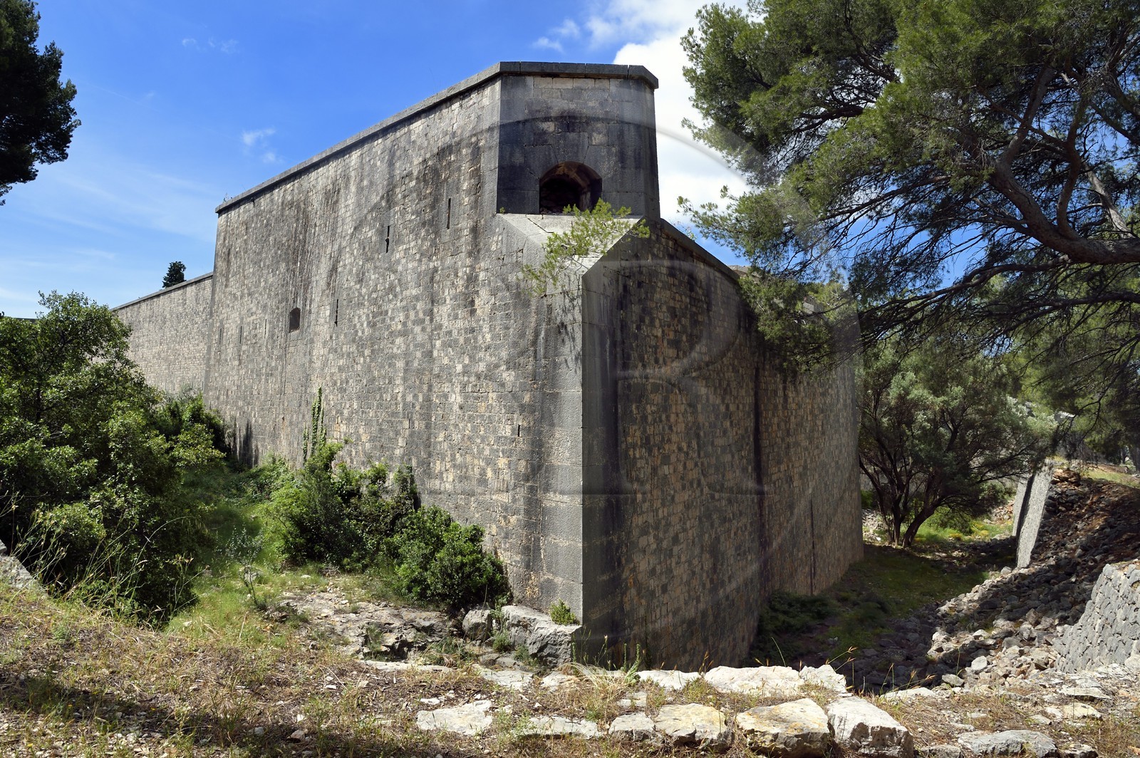 France, Var (83), Toulon, Fort du Grand Saint-Antoine sur le Mont Faron
