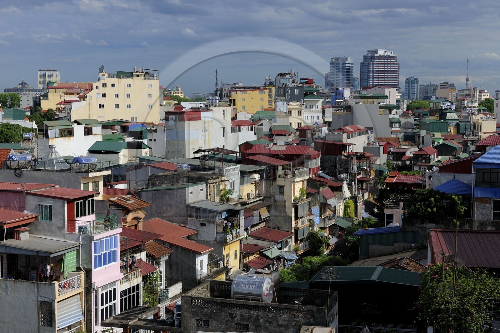 Vietnam, Hanoï, la vieille ville dans le quartier des 36 rues