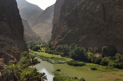 Sultanate of Oman, Ash Sharqiyah region, Bimmah, the entrance to the Wadi ash Shab canyon