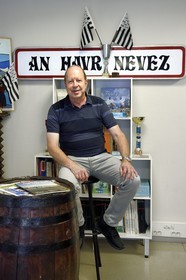 France, Seine Maritime, Le Havre (An Havr Nevez in Breton language), Saint-François district also called Breton district, Daniel Lemesle of the Bretons du Havre association
