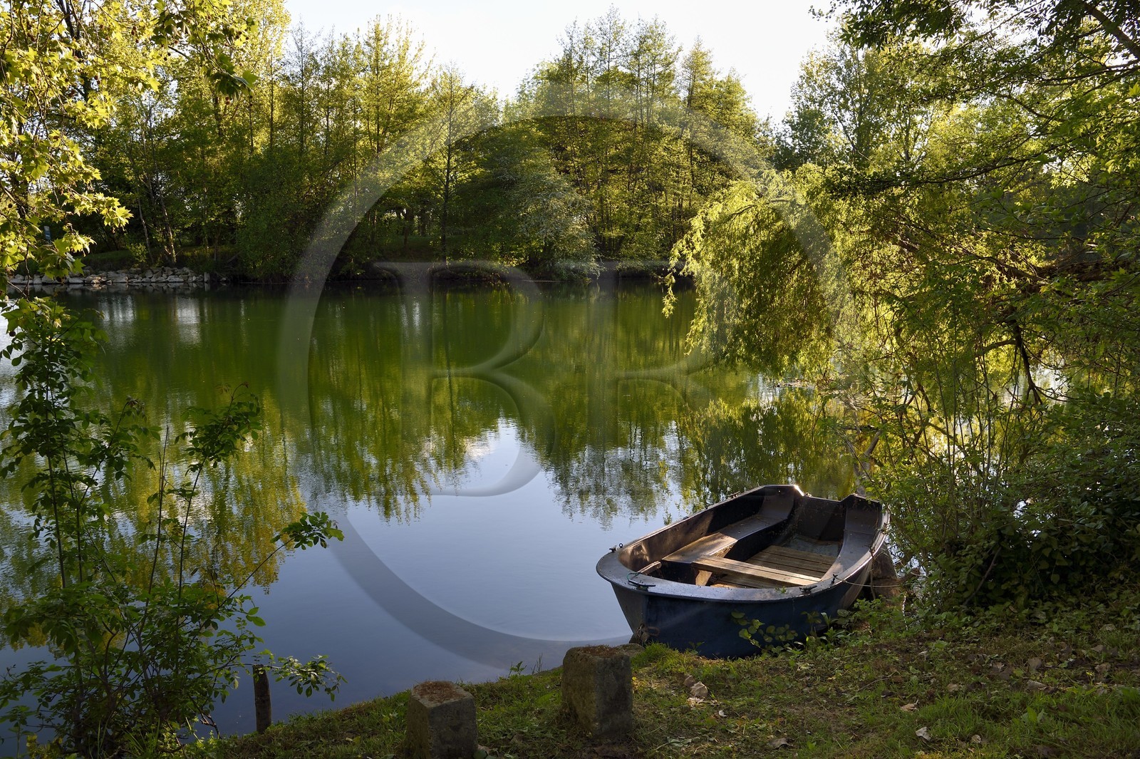 France, Charente (16), Saint-Simon, les bords de la Charente à Juac