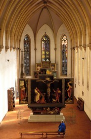 France, Haut Rhin, Colmar, Unterlinden museum, Issenheim altarpiece