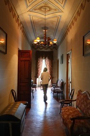 France, Haute Corse, Cap Corse, Rogliano, the palazzu Nicrosi (Palazzi or House of American), Pierre Nicrosi with his three brothers prospered in trade, real estate and cotton in Alabama