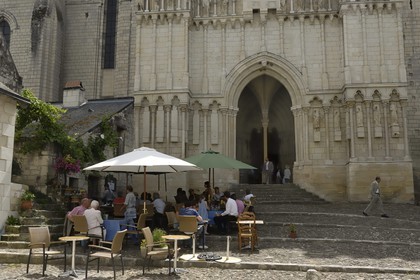 France, Indre et Loire, Candes Saint Martin, Saint-Martin collegiate church