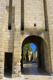 France, Indre et Loire, Loches, the castle Royal gate