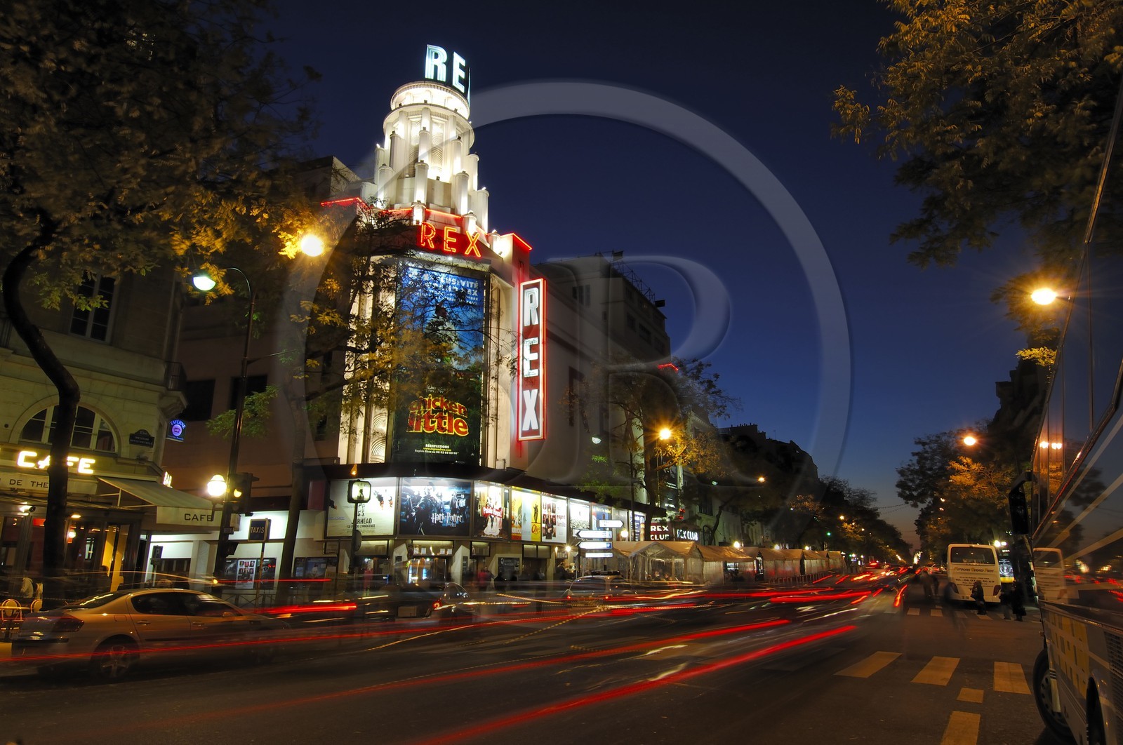 France, Paris (75), le Grand Rex boulevard Poissonnière