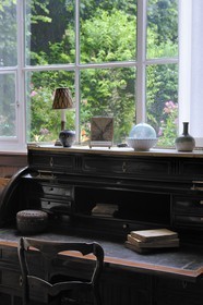 France, Eure (27), Giverny, la maison de Claude Monet, le premier atelier transformé en salon et salle de présentation de son vivant