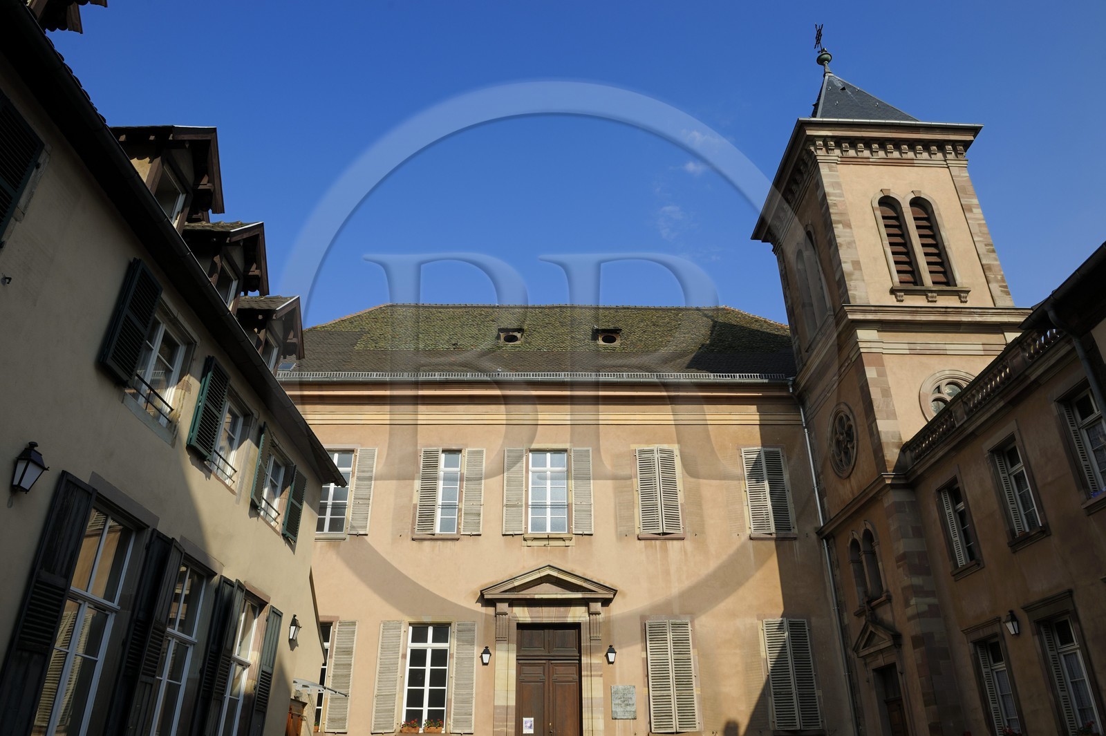 France, Bas Rhin, Strasbourg, protestant temple in rue du Bouclier