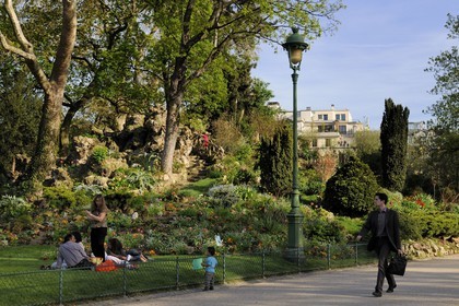 France, Paris (75), parc Monceau