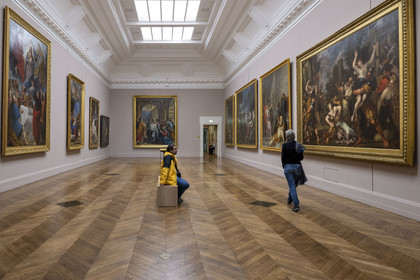 France, Côte-d'Or (21), Dijon, zone classée Patrimoine Mondial de l'UNESCO, Musée des Beaux-Arts dans l'ancien palais des ducs de Bourgogne