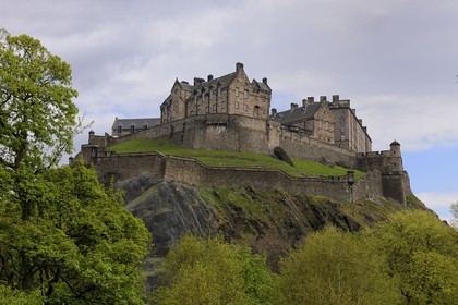 Royaume-Uni, Ecosse, Edimbourg, le château