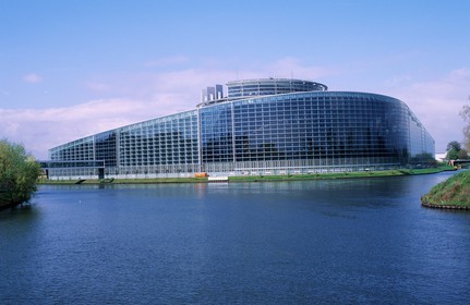 France, Bas-Rhin (67), Strasbourg, nouveau Parlement Européen