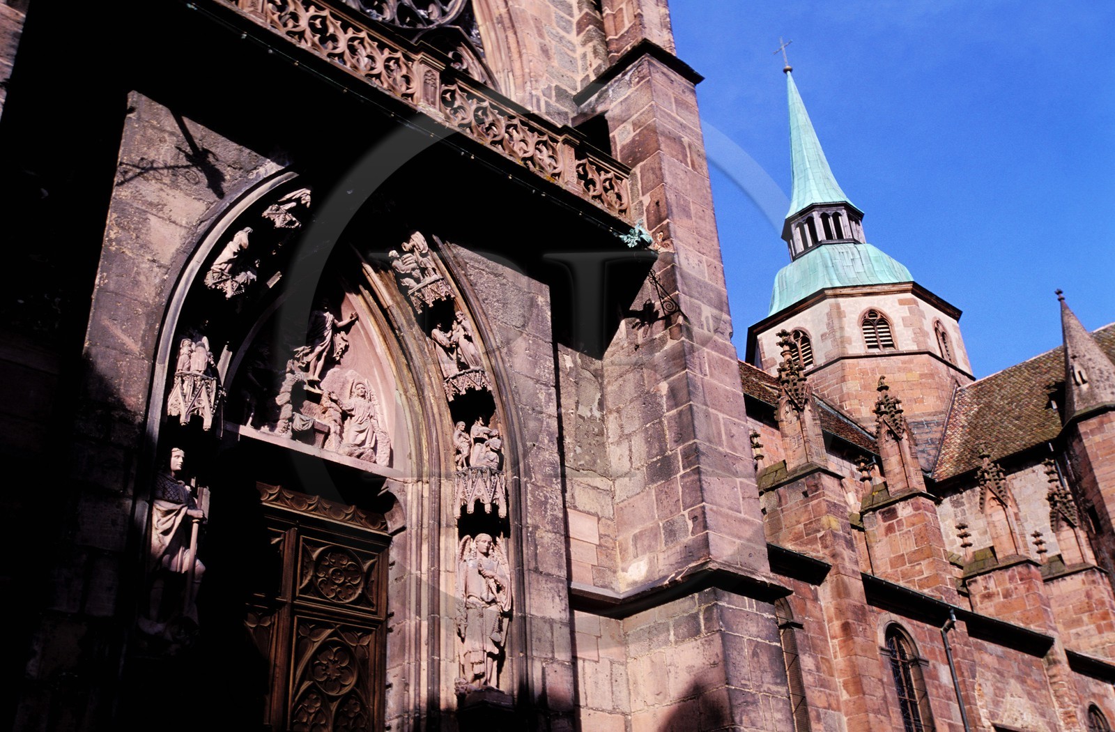 France, Bas-Rhin (67), Sélestat, église Saint-Georges