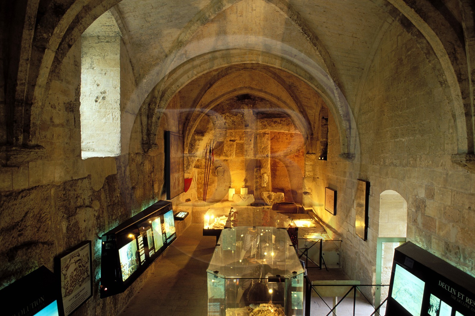 France, Bouches-du-Rhône (13), Les Baux-de-Provence, labellisé Les Plus Beaux Villages de France, musée d' histoire