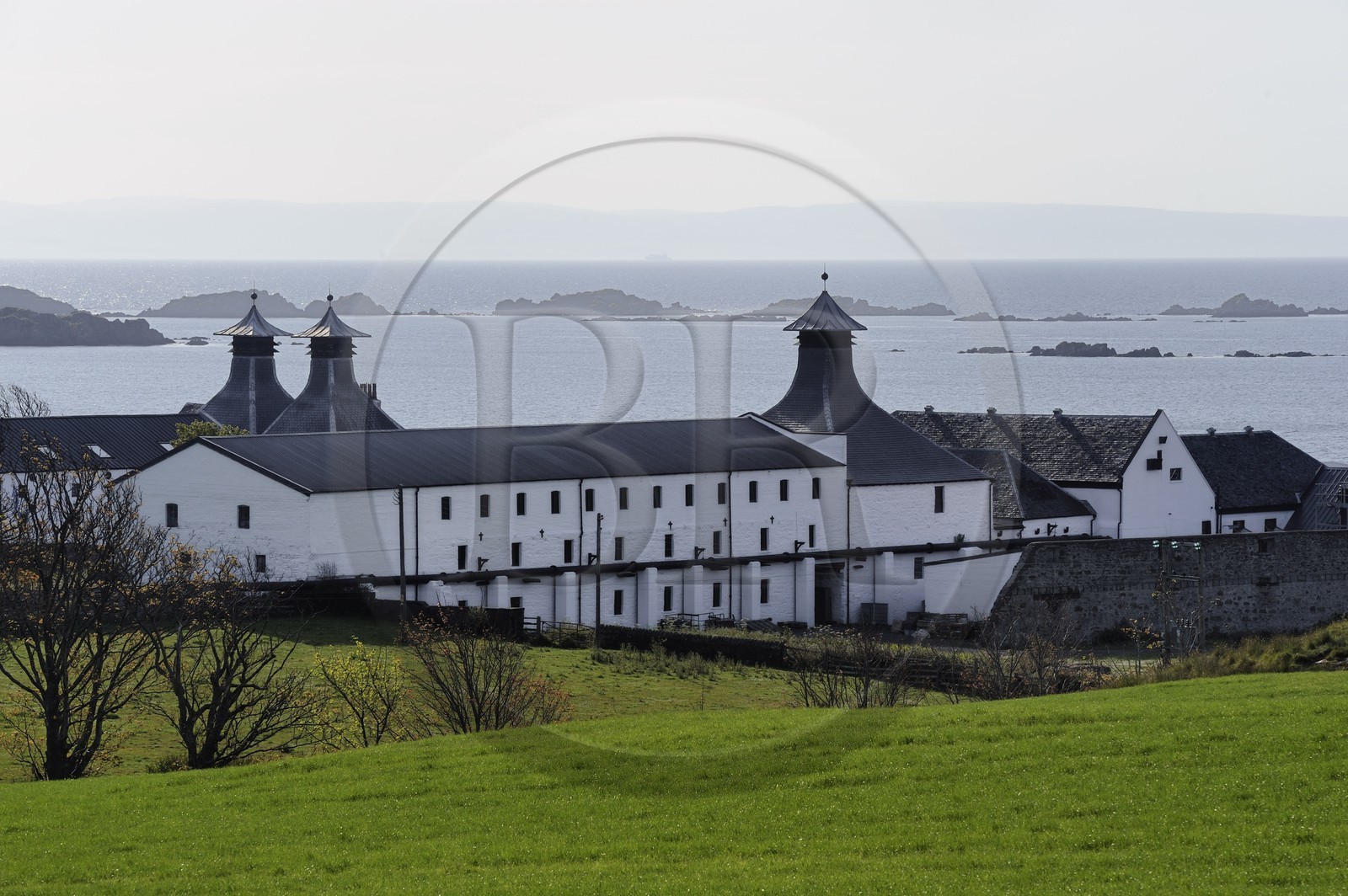 Royaume-Uni, Ecosse, Hébrides intérieures, Ile de Islay, Port Ellen, distillerie de whisky Ardbeg