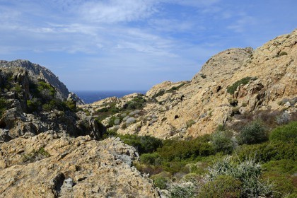 France, Haute Corse, Nebbio, Agriates Desert
