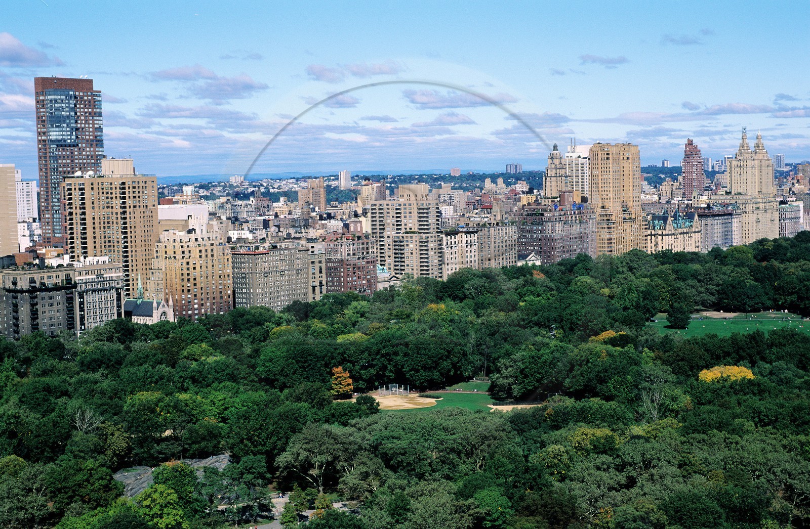 Etats-Unis, New York, Manhattan, Central Park et Upper West Side