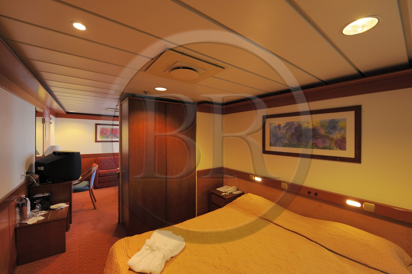 Le bateau de croisière Princess Danaé, cabine cat 8