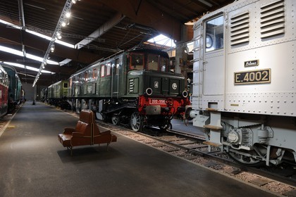 France, Haut-Rhin (68), Mulhouse, le musée Cité du train