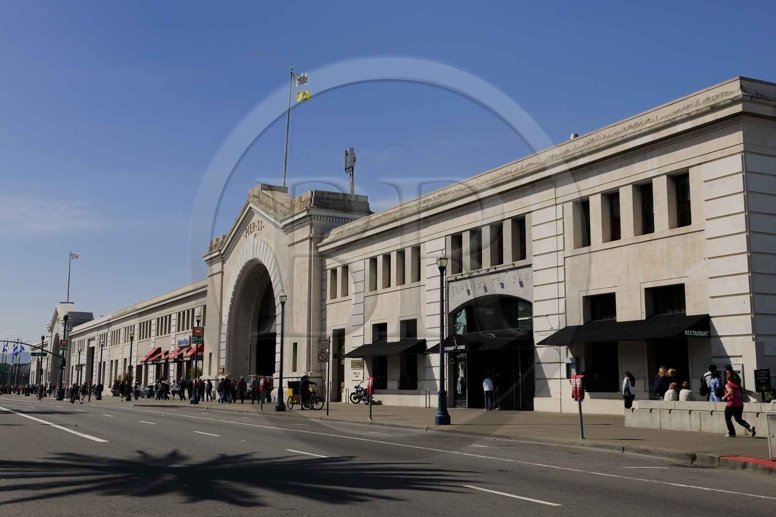 Etats-Unis, Californie, port de San Francisco, le Pier 33 sur Embarcadero