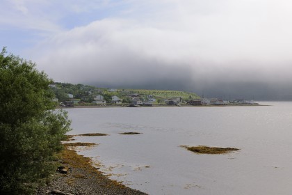 Canada, Newfoundland and Labrador Province, Newfoundland Island, Corner Brook Fjord, on the Capitain Cook's footsteps