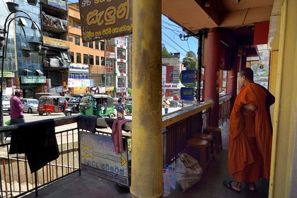 Sri Lanka, Uva Province, Bandarawela, main road