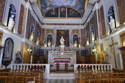 Principauté de Monaco, Monaco, la vieille ville sur le Rocher, Chapelle de la Miséricorde