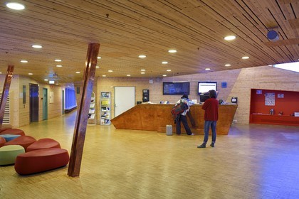 Norvège, Svalbard, Spitzberg, Longyearbyen, université du Svalbard