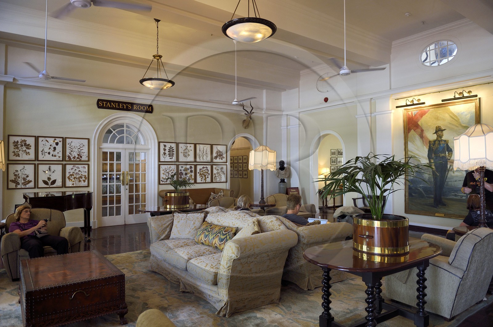 Zimbabwe, province de Matabeleland septentrional, Victoria Falls, Victoria Falls Hotel Zimbabwe, province de Matabeleland septentrional, Victoria Falls, Victoria Falls Hotel