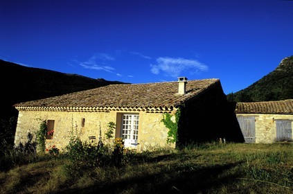 France, Hautes Alpes, Pays du Buëch region, guest house the Mas Rome in Chevalet (region of Orpierre)