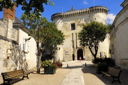 France, Indre et Loire, Loches, the castle Royal gate