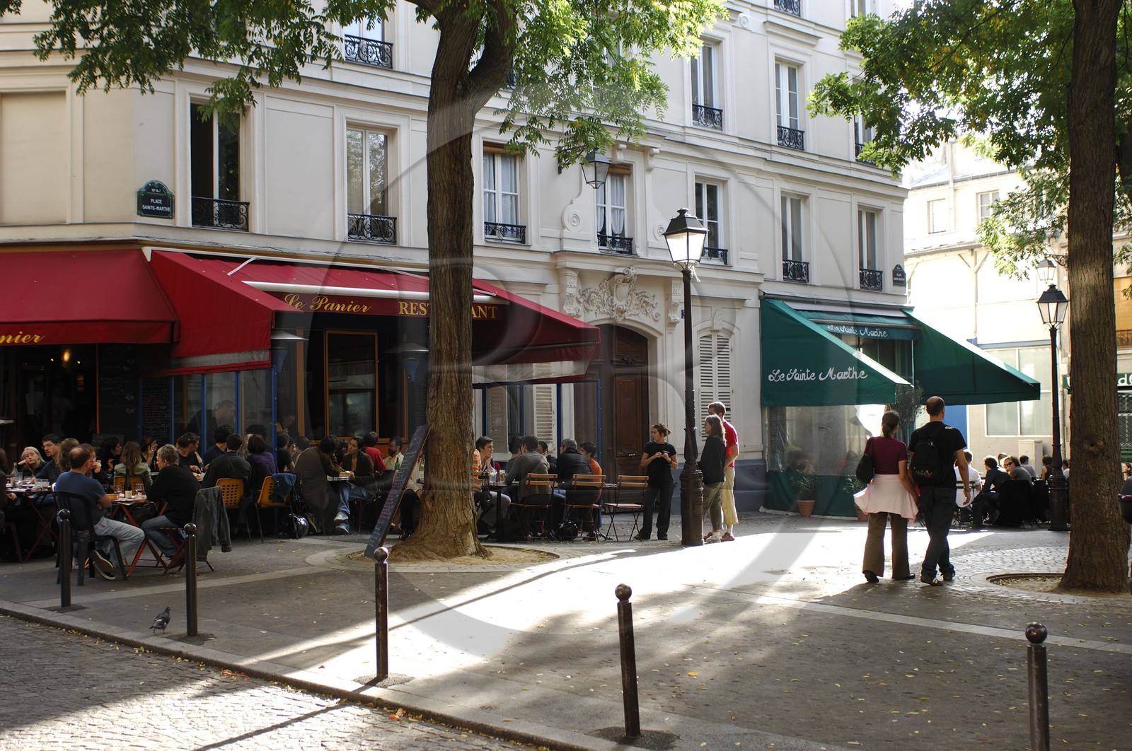 France, Paris, the place sainte Marthe