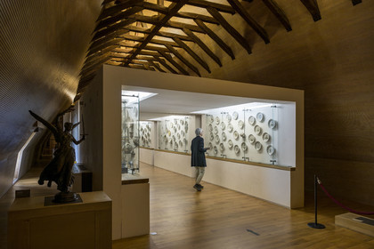 France, Nièvre, Nevers, Museum of Earthenware (musée de la Faïence) and Fine Arts