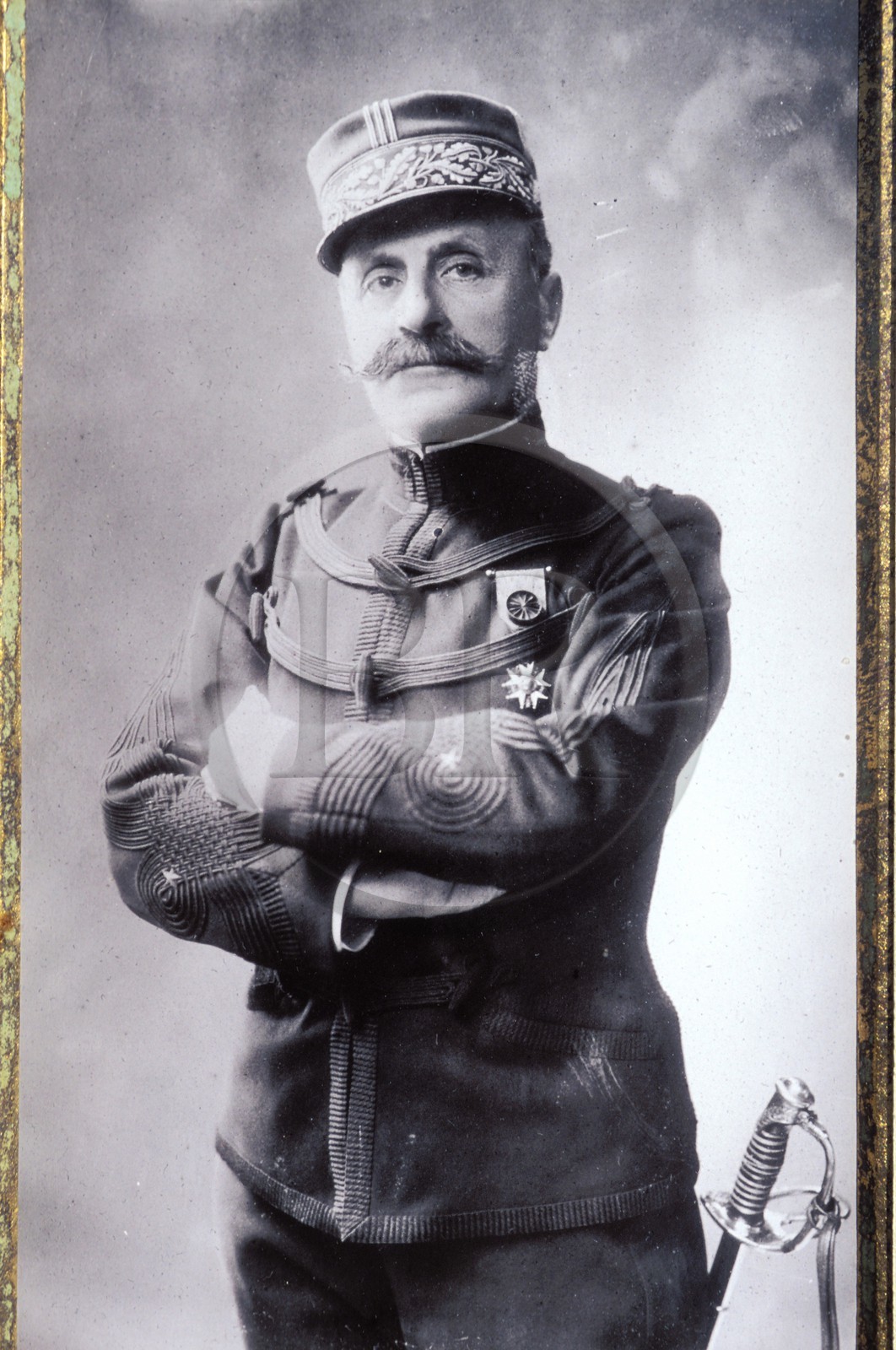 France, Hautes Pyrenees, Field Marshal Joffre portrait in his native house in Tarbes