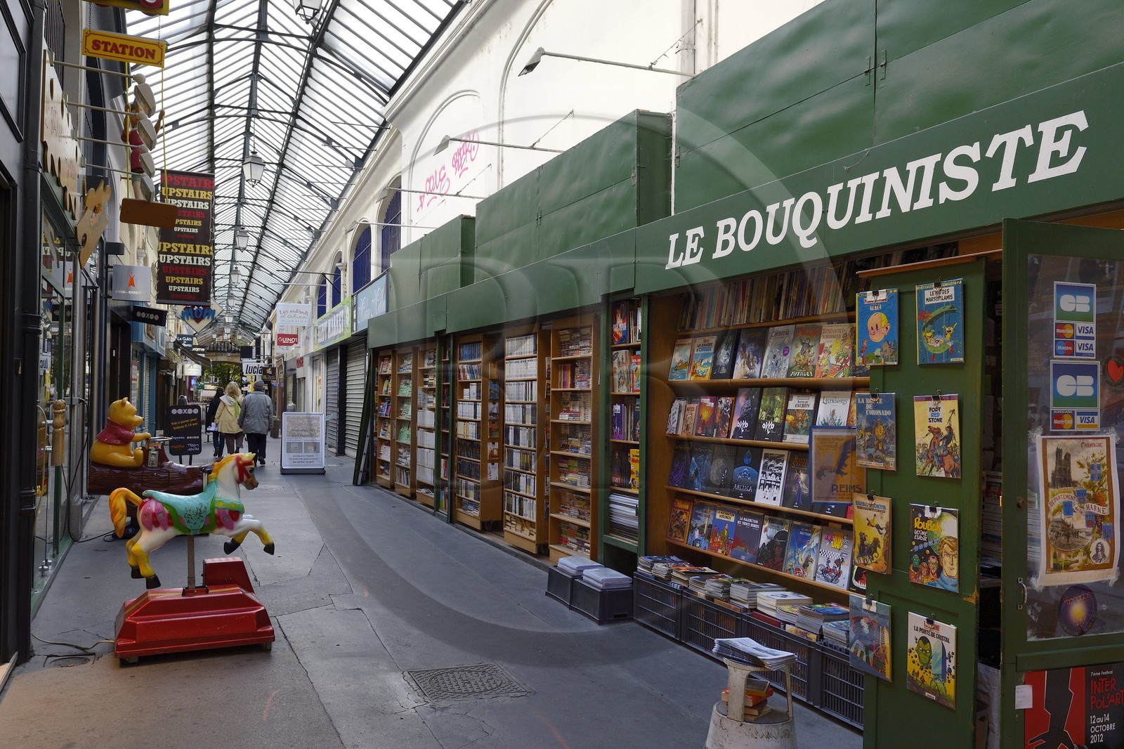 France, Marne (51), Reims, galerie de l'Etape