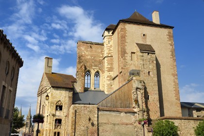 France, Allier (03), former province of Bourbonnais, Moulins, the Mal-Coiffee Tower of the former Chateau des Ducs de Bourbon that was transformed into a prison until 1984