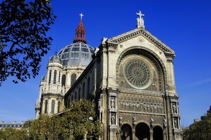 France, Paris (75), l'église Saint Augustin