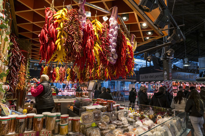 Espagne, Catalogne, Barcelone, Las Ramblas, le marché de la Boqueria