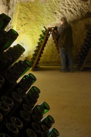 France, Marne, Reims, champagne, Pommery's wine cellars