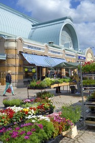 Sweden, Västra Götaland, Göteborg (Gothenburg), the main covered market Saluhallen