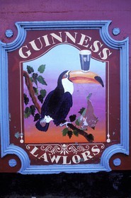 Republic of Ireland, County Dublin, advertisement for Guinness beer