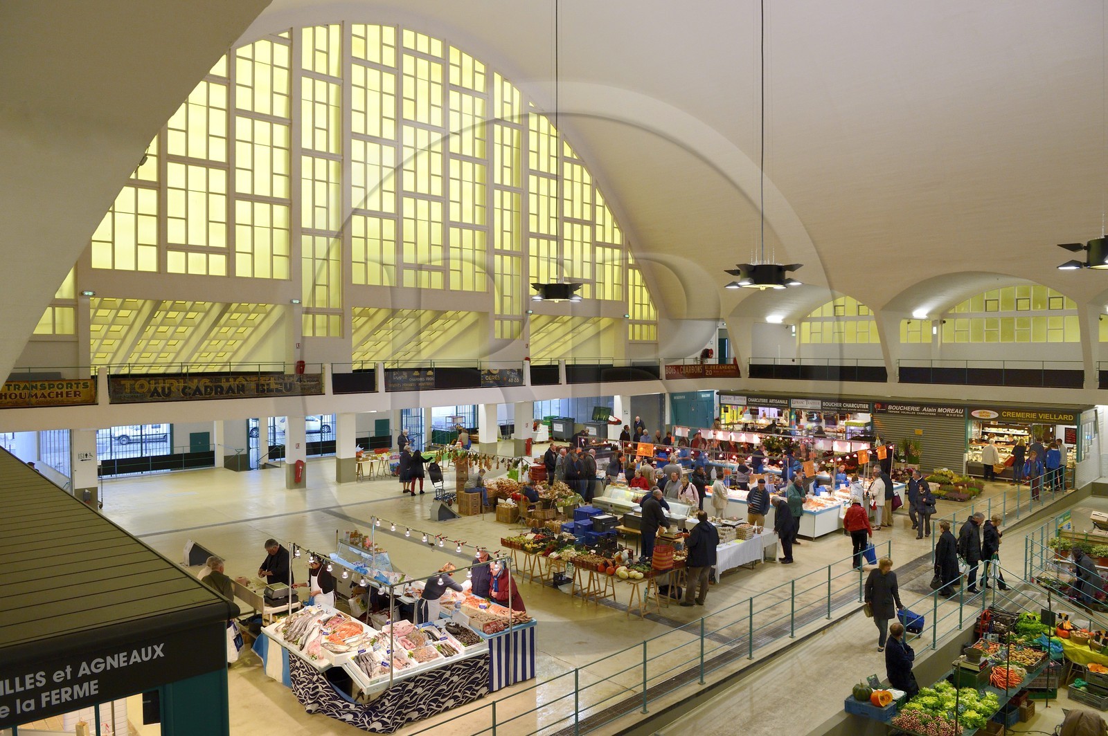 France, Marne (51), Reims, les halles du Boulingrin