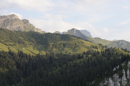 Suisse, canton de Vaud, Les Diablerets au Col de la Croix