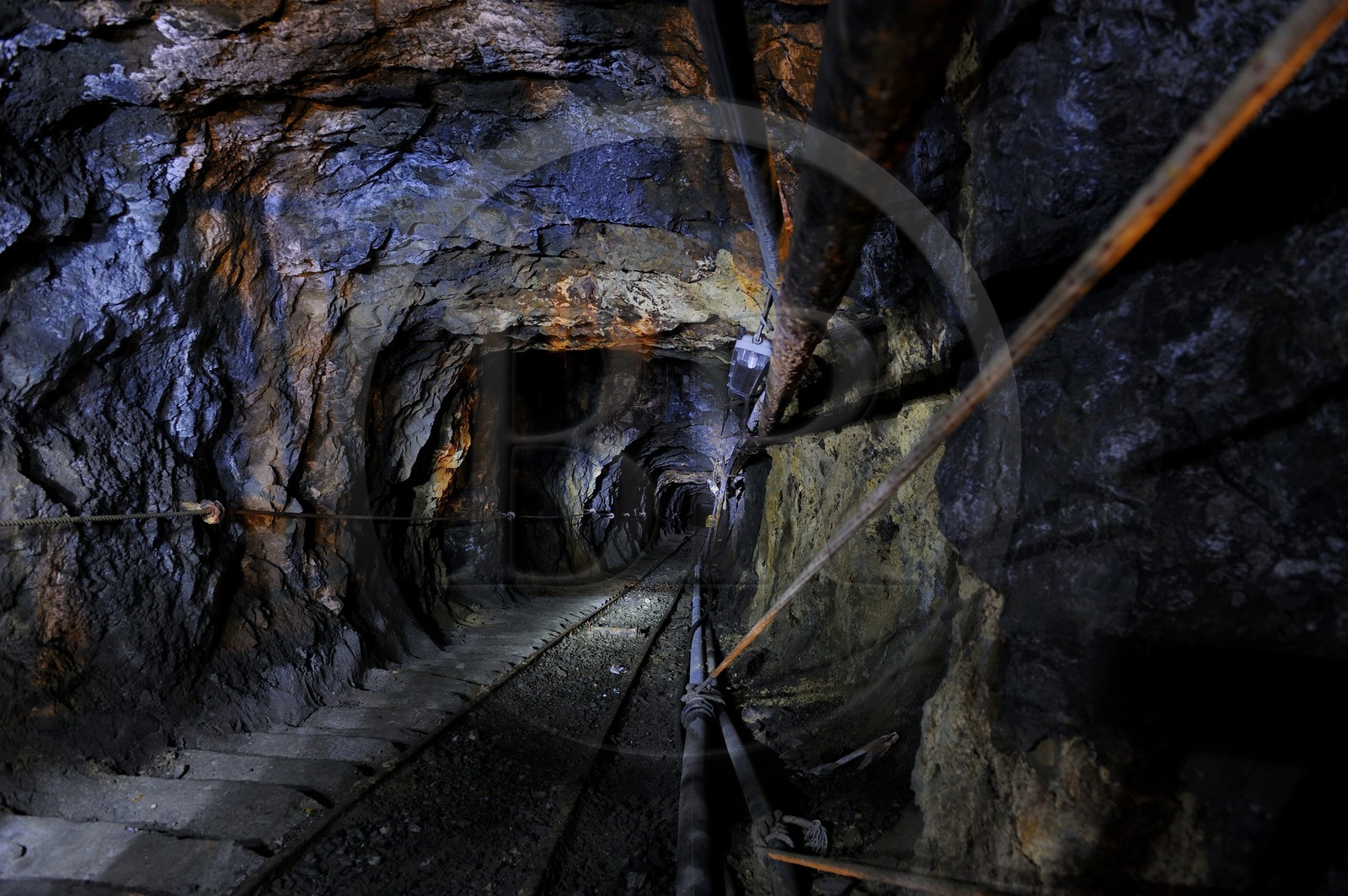 Italie, Toscane, l’Ile d’Elbe, Capoliveri, l'ancienne mine de fer de la société Calamita Italie, Toscane, l’Ile d’Elbe, Capoliveri, l'ancienne mine de fer de la société Calamita