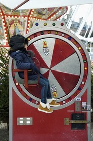 France, Meurthe-et-Moselle, Nancy, Village de la Marmaille on the Place de la Carrière, games for young and old on the occasion of the Saint-Nicolas festival