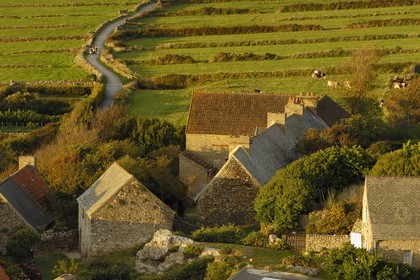 France, Manche, Cap de la Hague, hamlet of La Roche