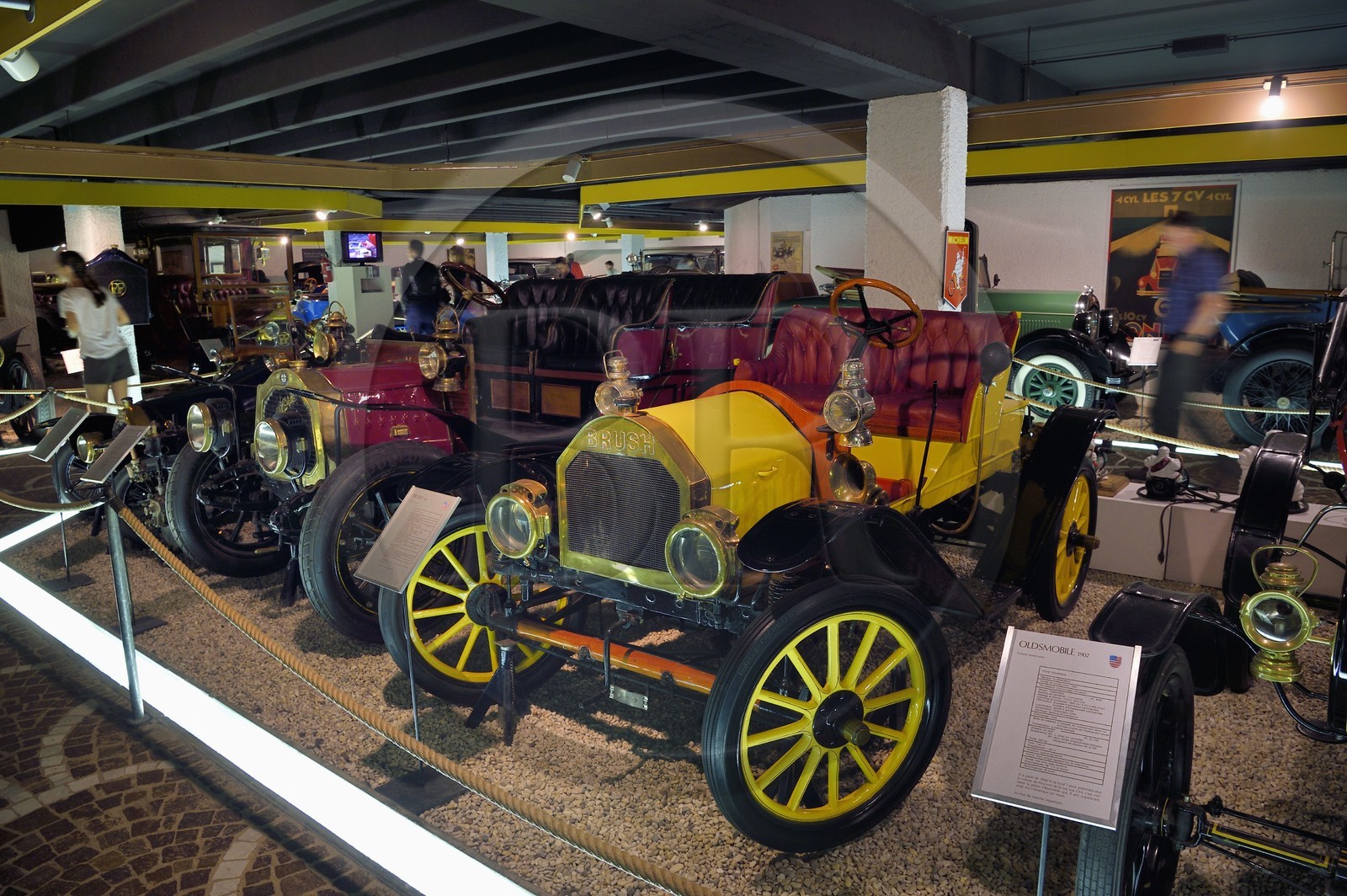 Suisse, canton du Valais, Martigny, Fondation Pierre Gianadda, Musée de l'automobile, Brush Runabout 1907 1 Cyl.