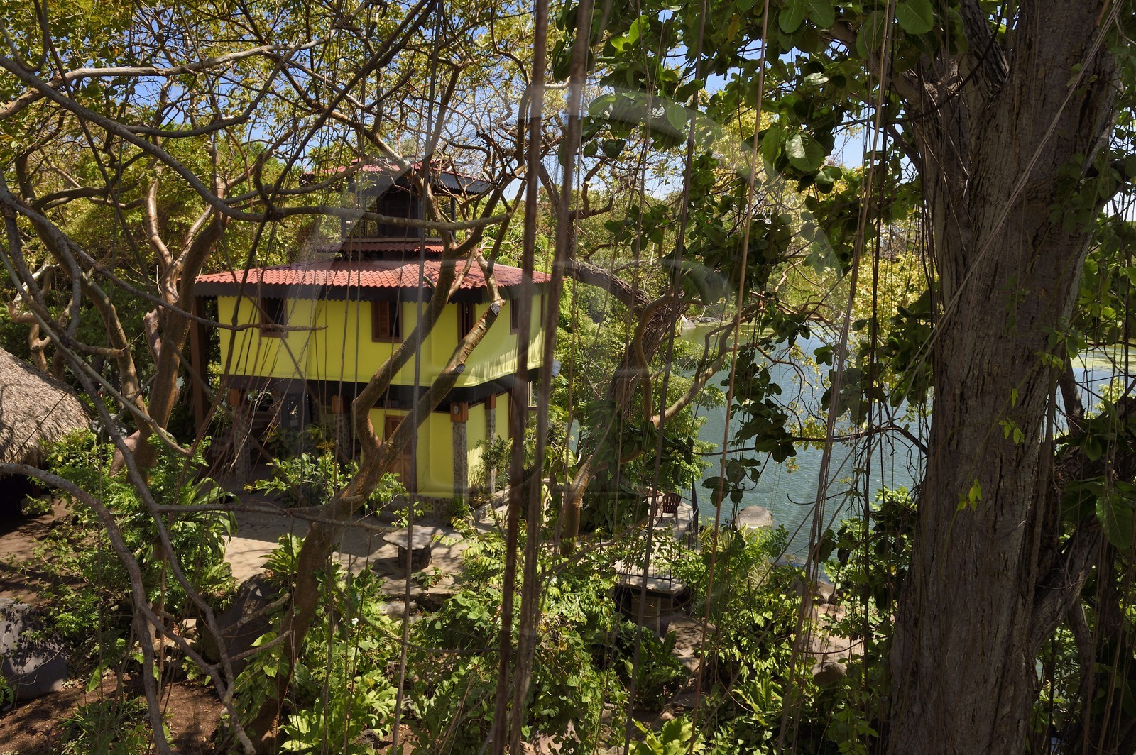 Nicaragua, Lac Nicaragua, Las Isletas de Granada, isla Zopango, chambre d'hôte (NicarAgua Dulce) Nicaragua, Lac Nicaragua, Las Isletas de Granada, isla Zopango, chambre d'hôte (NicarAgua Dulce)