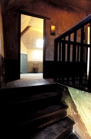 France, Val-d'Oise (95), parc naturel régional du Vexin français, Auvers-sur-Oise, auberge Ravoux, la chambre de Van Gogh sous les toits