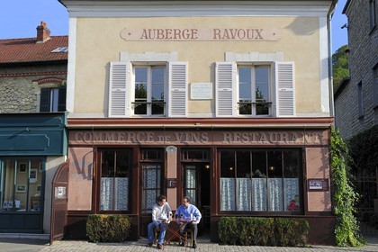 France, Val-d'Oise (95), parc naturel régional du Vexin français, Auvers-sur-Oise, auberge Ravoux où Van Gogh logea avant sa mort